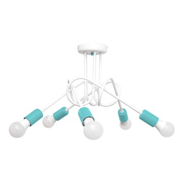 Surface-mounted chandelier OXFORD 5xE27/15W/230V
