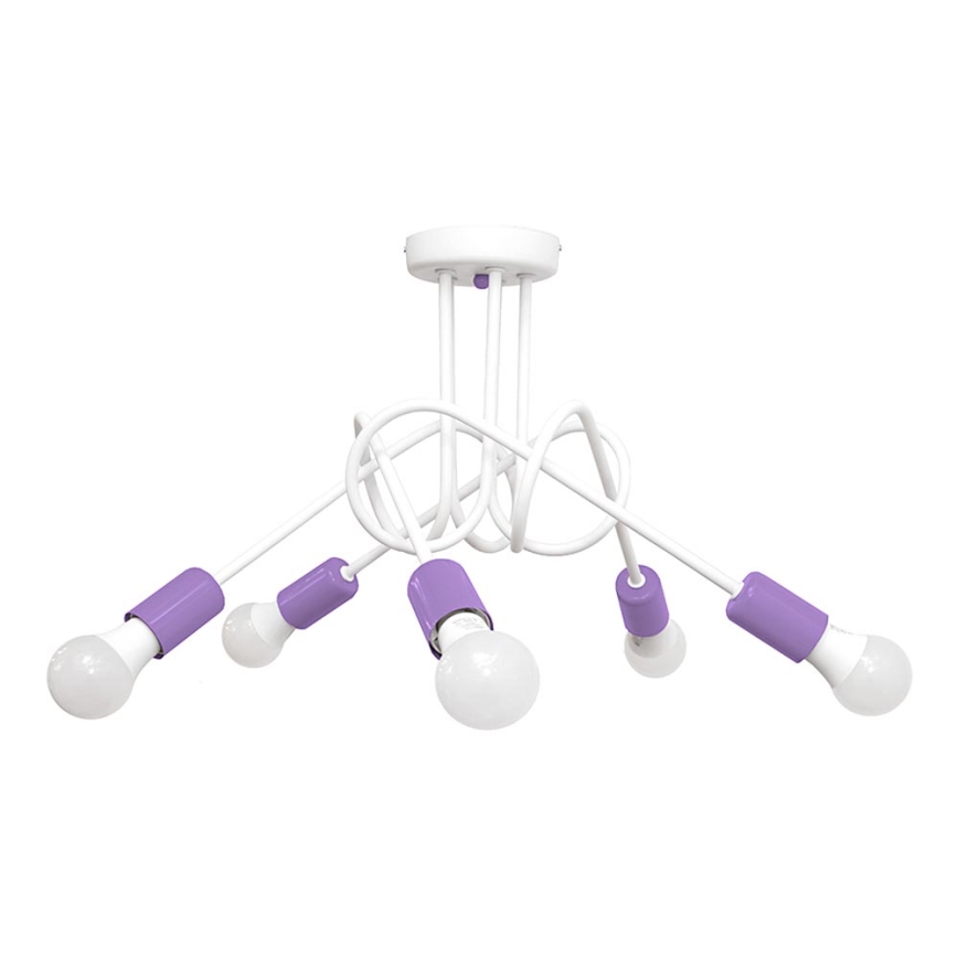 Surface-mounted chandelier OXFORD 5xE27/15W/230V