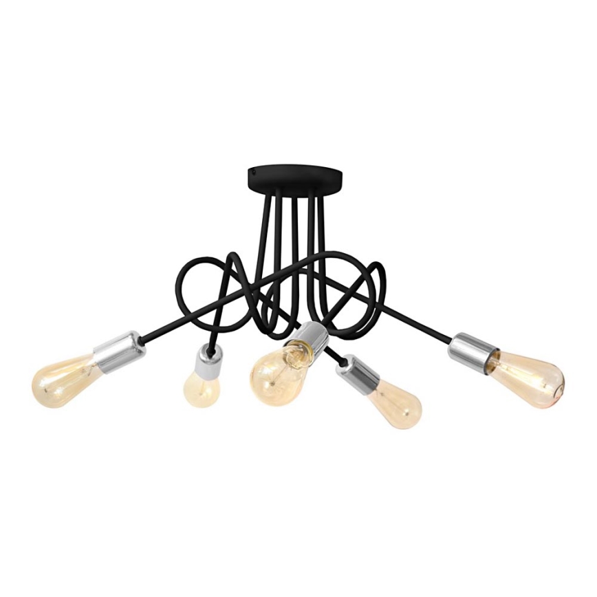 Surface-mounted chandelier OXFORD 5xE27/15W/230V