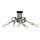 Surface-mounted chandelier OXFORD 5xE27/15W/230V