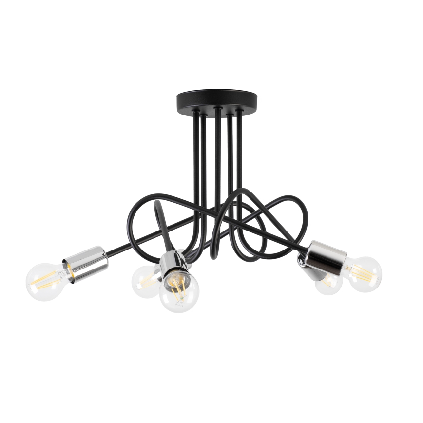 Surface-mounted chandelier OXFORD 5xE27/15W/230V