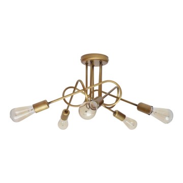 Surface-mounted chandelier OXFORD 5xE27/15W/230V
