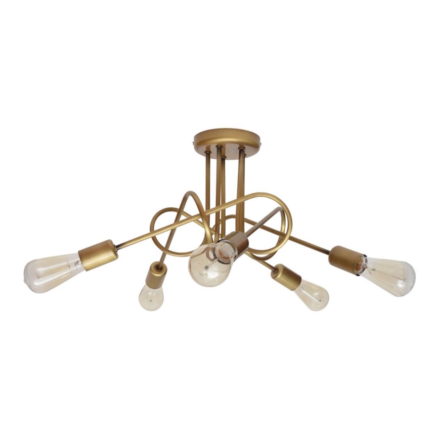 Surface-mounted chandelier OXFORD 5xE27/15W/230V