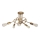 Surface-mounted chandelier OXFORD 5xE27/15W/230V