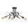Surface-mounted chandelier OXFORD 5xE27/15W/230V