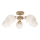Surface-mounted chandelier PARMA 5xE27/40W/230V oak