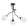Surface-mounted chandelier PLENA 3xE27/15W/230V black