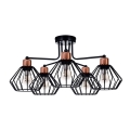 Surface-mounted chandelier PORTO 5xE27/40W/230V