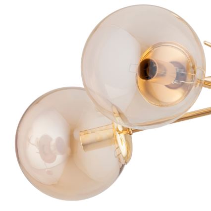 Surface-mounted chandelier PRIMERY 5xE14/10W/230V gold