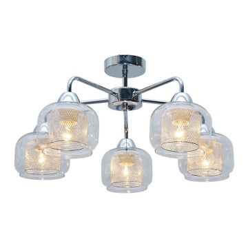 Surface-mounted chandelier RAY 5xE14/40W/230V