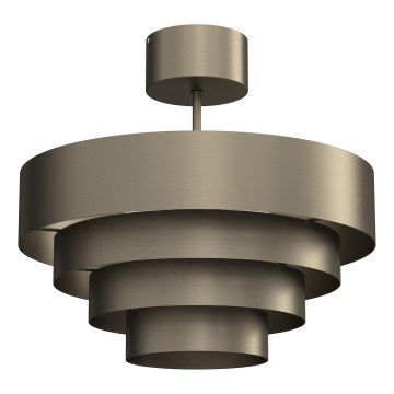 Surface-mounted chandelier RINGS 1xE27/15W/230V brass
