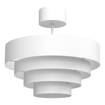 Surface-mounted chandelier RINGS 1xE27/15W/230V white