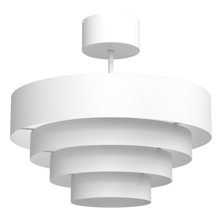 Surface-mounted chandelier RINGS 1xE27/15W/230V white