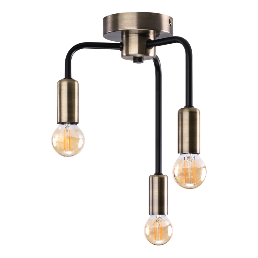 Surface-mounted chandelier SAGA 3xE27/40W/230V