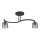 Surface-mounted chandelier SANTOS 2xE27/15W/230V black