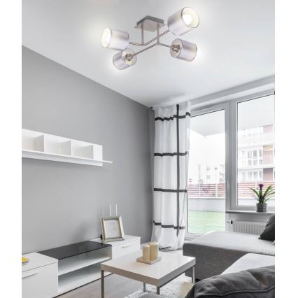 Surface-mounted chandelier SAX 4xE14/40W/230V
