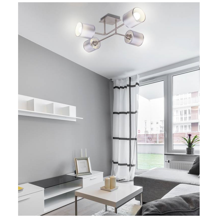 Surface-mounted chandelier SAX 4xE14/40W/230V