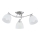 Surface-mounted chandelier SEVA 3xE27/15W/230V shiny chrome
