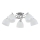 Surface-mounted chandelier SEVA 5xE27/15W/230V shiny chrome