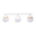 Surface-mounted chandelier SFERA WOOD 3xE14/40W/230V