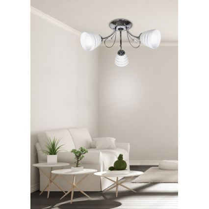 Surface-mounted chandelier SIMPLI 3xE27/40W/230V