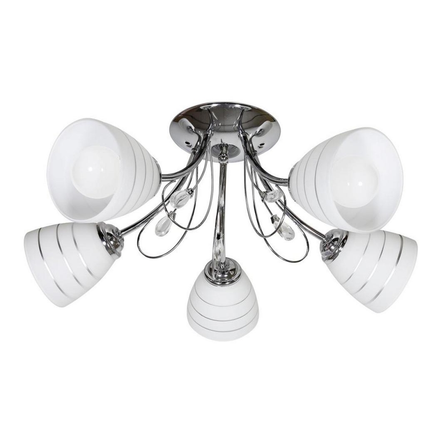Surface-mounted chandelier SIMPLI 5xE27/40W/230V