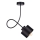 Surface-mounted chandelier SIMPLY BLACK 1xE27/60W/230V