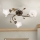 Surface-mounted chandelier SISI 3xE14/40W/230V d. 60 cm bronze/patina