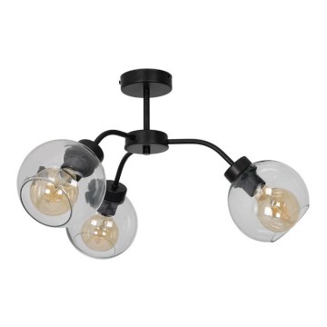 Surface-mounted chandelier SOFIA 3xE27/60W/230V clear