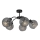 Surface-mounted chandelier SOFIA 5xE27/60W/230V black