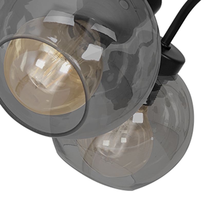 Surface-mounted chandelier SOFIA 5xE27/60W/230V black