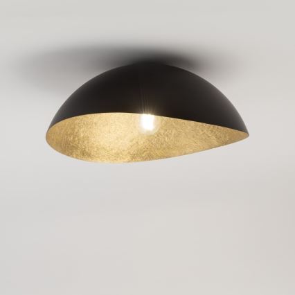 Surface-mounted chandelier SOLARIS 1xE27/60W/230V d. 69 cm black/gold