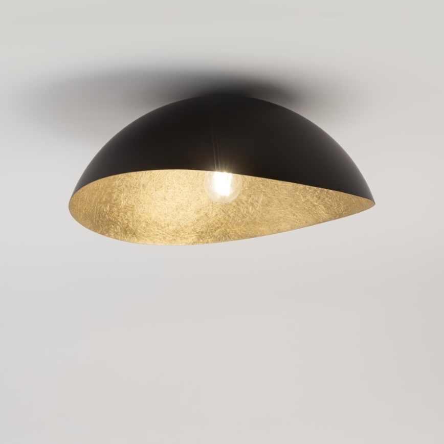 Surface-mounted chandelier SOLARIS 1xE27/60W/230V d. 69 cm black/gold