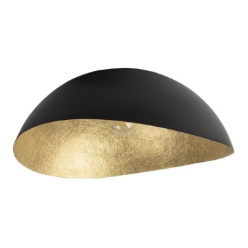 Surface-mounted chandelier SOLARIS 1xE27/60W/230V d. 48 cm black/gold