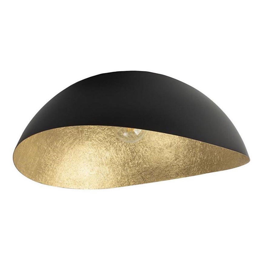 Surface-mounted chandelier SOLARIS 1xE27/60W/230V d. 69 cm black/gold