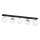 Surface-mounted chandelier SPHERE 5xE14/40W/230V