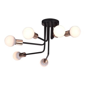 Surface-mounted chandelier SPILL 6xE27/60W/230V