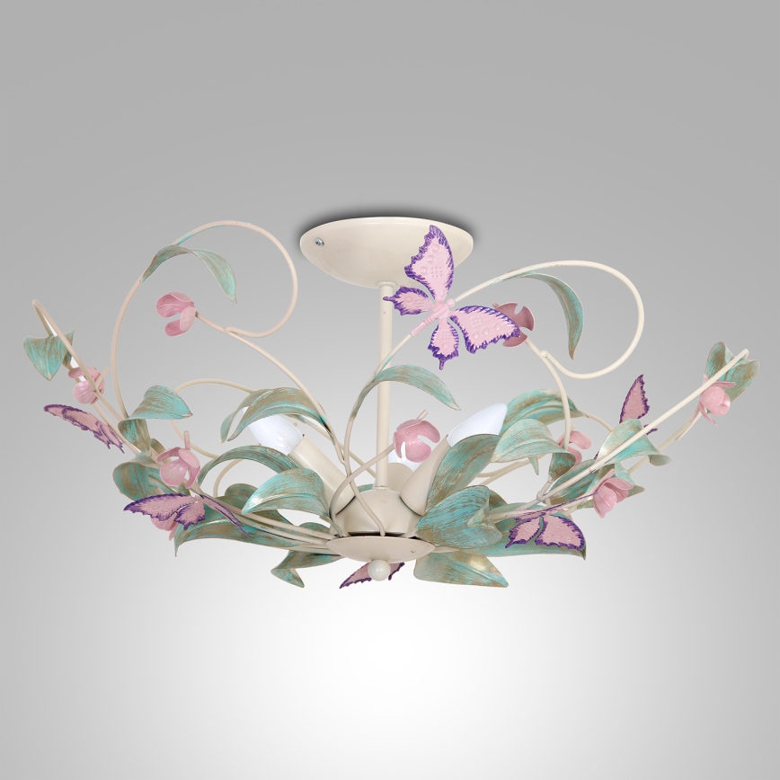 Surface-mounted chandelier SUMMER 3xE14/60W/230V