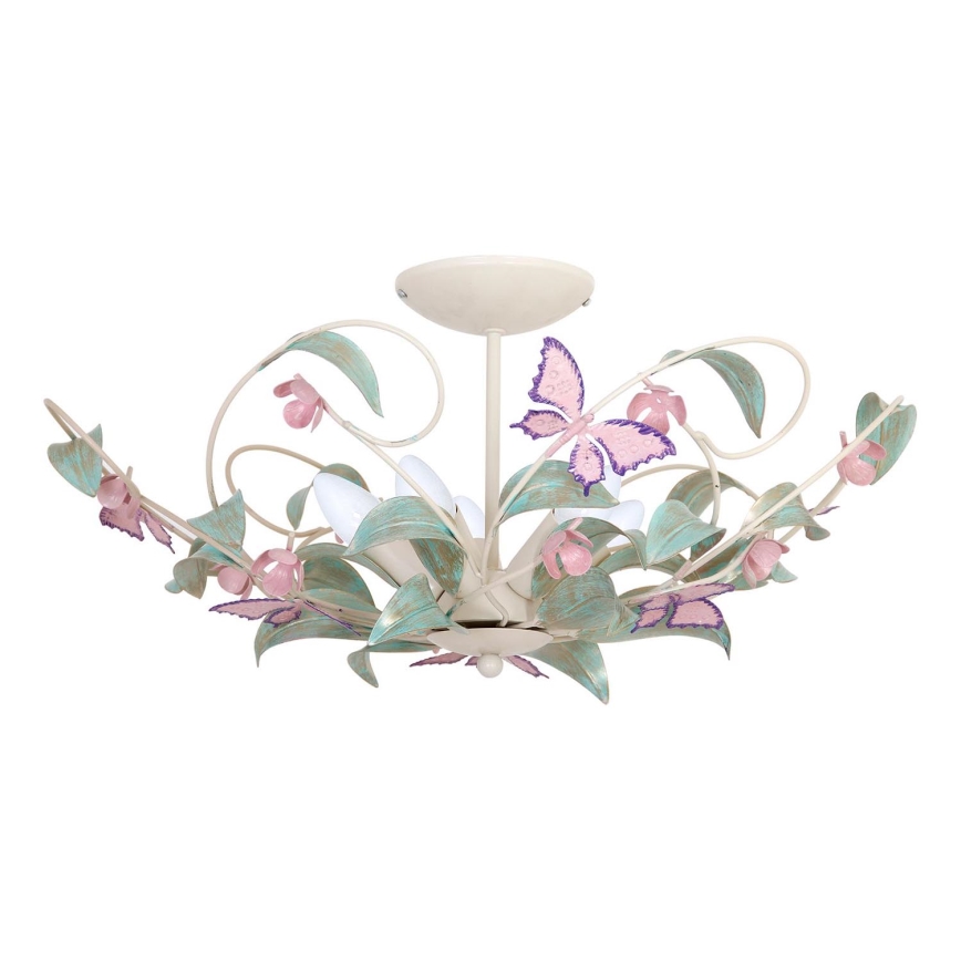 Surface-mounted chandelier SUMMER 5xE14/60W/230V