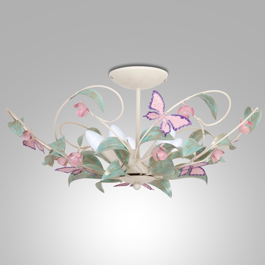 Surface-mounted chandelier SUMMER 5xE14/60W/230V