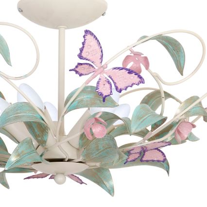 Surface-mounted chandelier SUMMER 5xE14/60W/230V