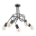 Surface-mounted chandelier TANGO 5xE27/60W/230V black