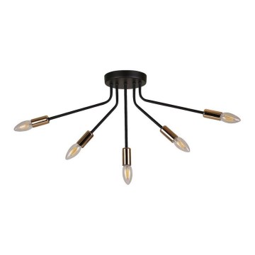 Surface-mounted chandelier TIARA 5xE14/40W/230V