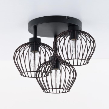 Surface-mounted chandelier TINA 3xE27/15W/230V