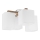 Surface-mounted chandelier TORA 4xE27/15W/230V white