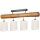 Surface-mounted chandelier TRENO 4xE27/25W/230V pine