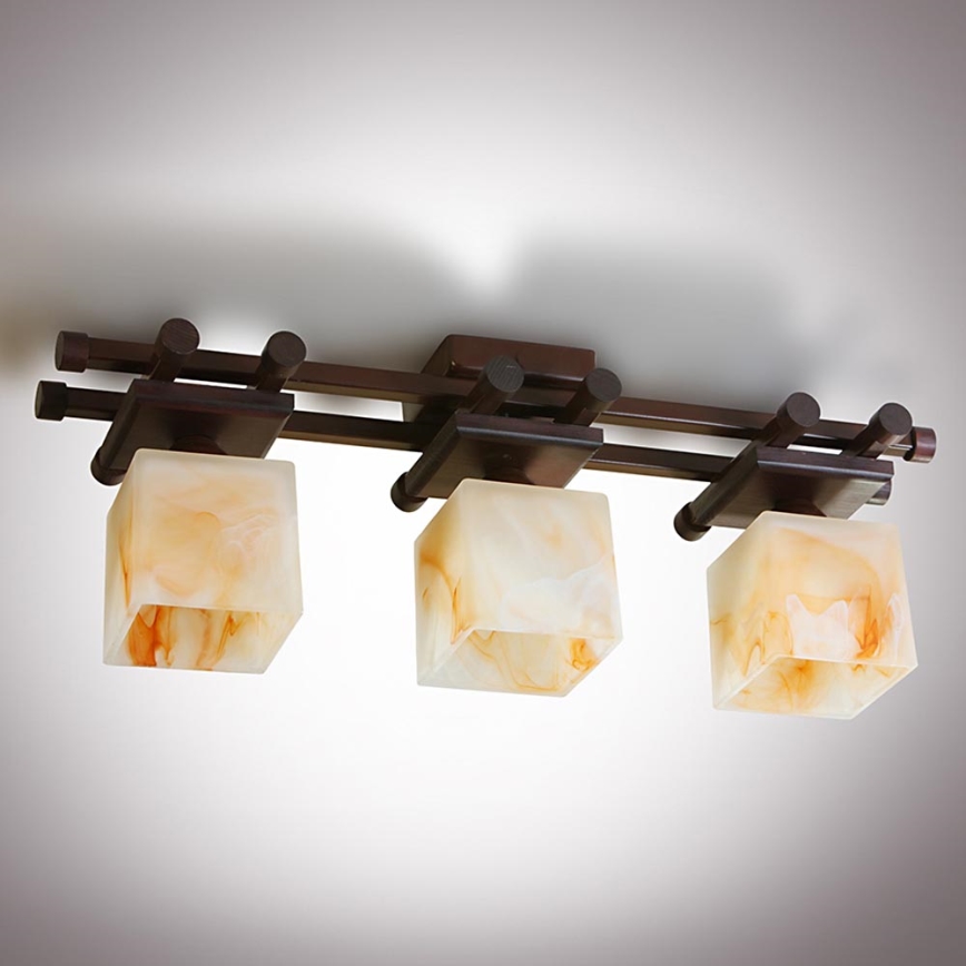 Surface-mounted chandelier TRILLENIUM 3xE27/60W/230V