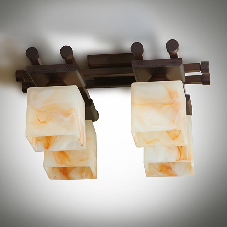 Surface-mounted chandelier TRILLENIUM 4xE27/60W/230V