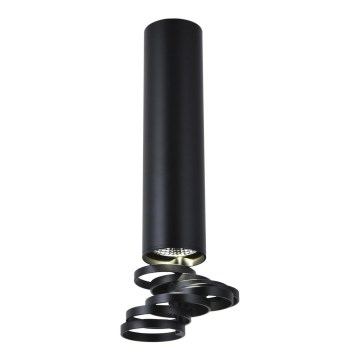 Surface-mounted chandelier TUBA 1xGU10/50W/230V black