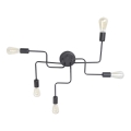Surface-mounted chandelier TUBE 5xE27/15W/230V